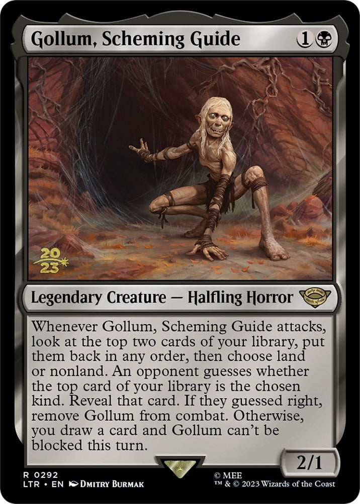 Gollum, Scheming Guide [The Lord of the Rings: Tales of Middle-Earth Prerelease Promos] | Good Games Cannington