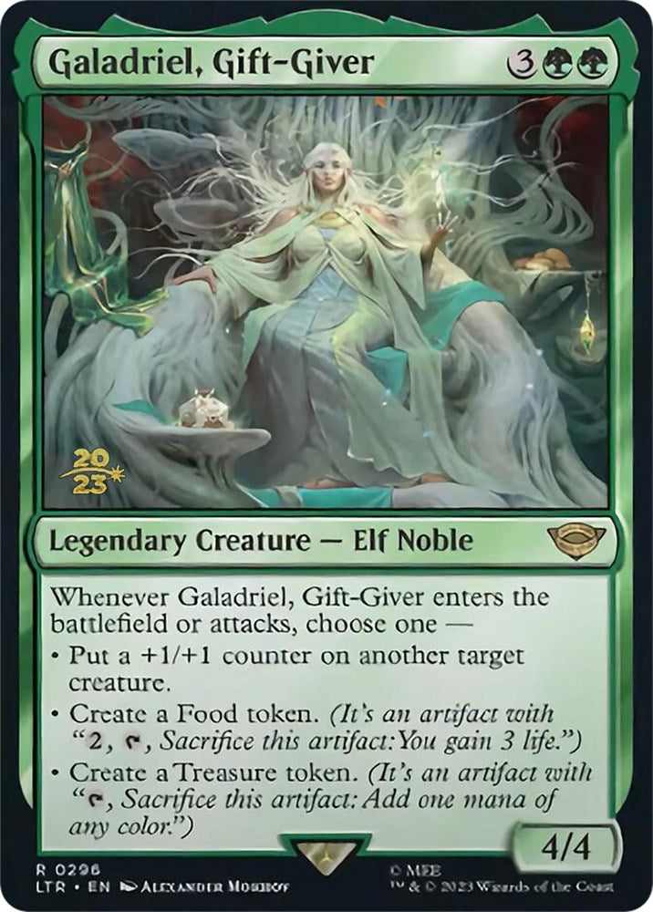 Galadriel, Gift-Giver [The Lord of the Rings: Tales of Middle-Earth Prerelease Promos] | Good Games Cannington