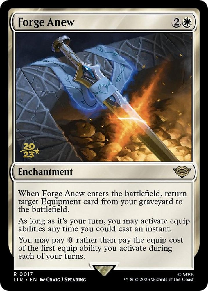 Forge Anew [The Lord of the Rings: Tales of Middle-Earth Prerelease Promos] | Good Games Cannington