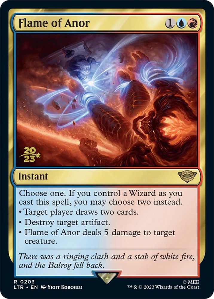 Flame of Anor [The Lord of the Rings: Tales of Middle-Earth Prerelease Promos] | Good Games Cannington