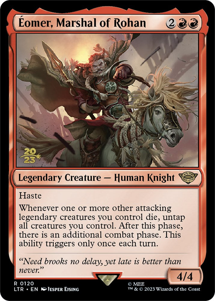 Eomer, Marshal of Rohan [The Lord of the Rings: Tales of Middle-Earth Prerelease Promos] | Good Games Cannington