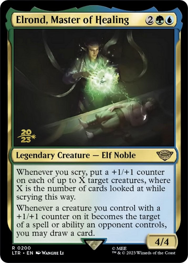 Elrond, Master of Healing [The Lord of the Rings: Tales of Middle-Earth Prerelease Promos] | Good Games Cannington