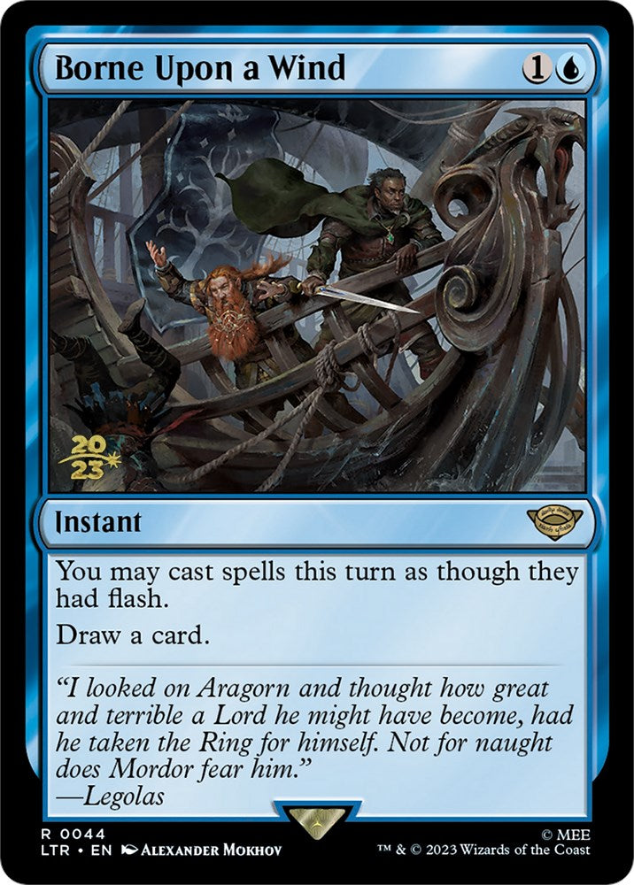Borne Upon a Wind [The Lord of the Rings: Tales of Middle-Earth Prerelease Promos] | Good Games Cannington