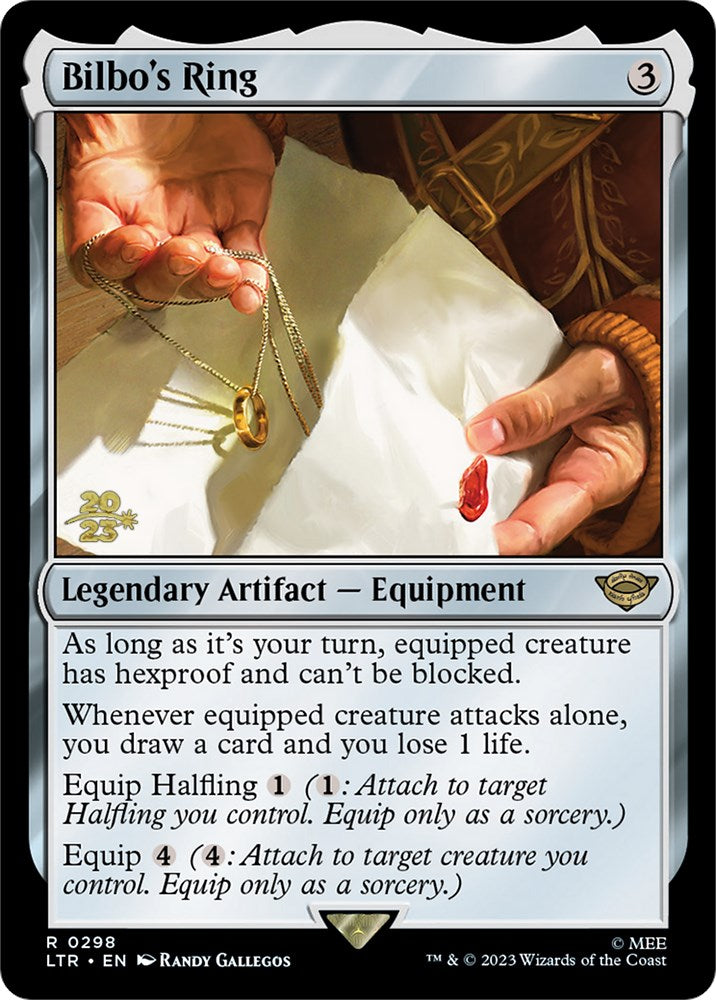Bilbo's Ring [The Lord of the Rings: Tales of Middle-Earth Prerelease Promos] | Good Games Cannington