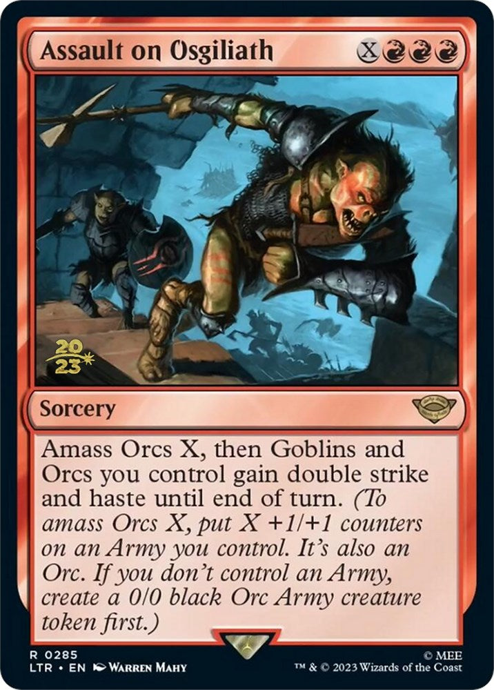 Assault on Osgiliath [The Lord of the Rings: Tales of Middle-Earth Prerelease Promos] | Good Games Cannington