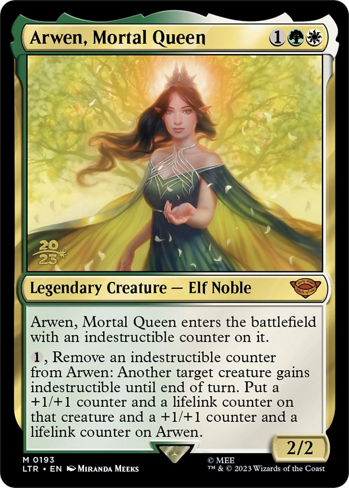Arwen, Mortal Queen [The Lord of the Rings: Tales of Middle-Earth Prerelease Promos] | Good Games Cannington