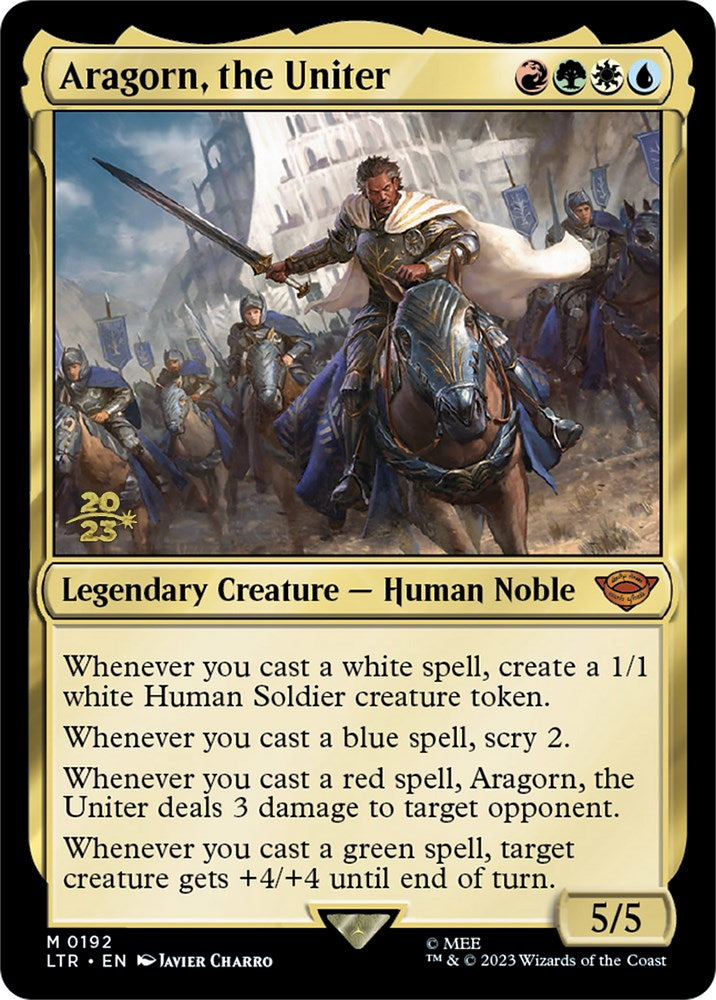 Aragorn, the Uniter [The Lord of the Rings: Tales of Middle-Earth Prerelease Promos] | Good Games Cannington
