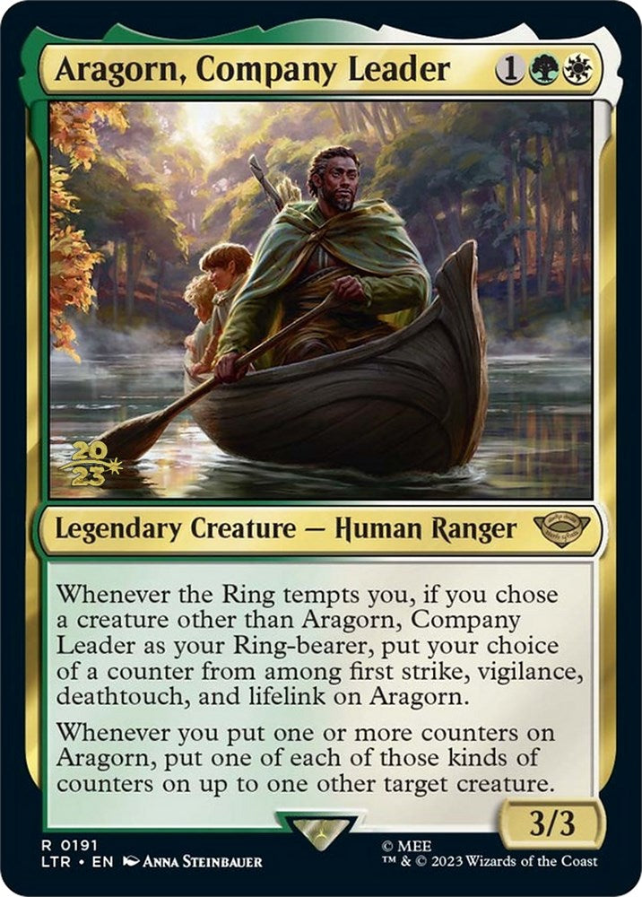 Aragorn, Company Leader [The Lord of the Rings: Tales of Middle-Earth Prerelease Promos] | Good Games Cannington