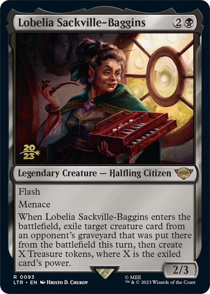 Lobelia Sackville-Baggins [The Lord of the Rings: Tales of Middle-Earth Prerelease Promos] | Good Games Cannington