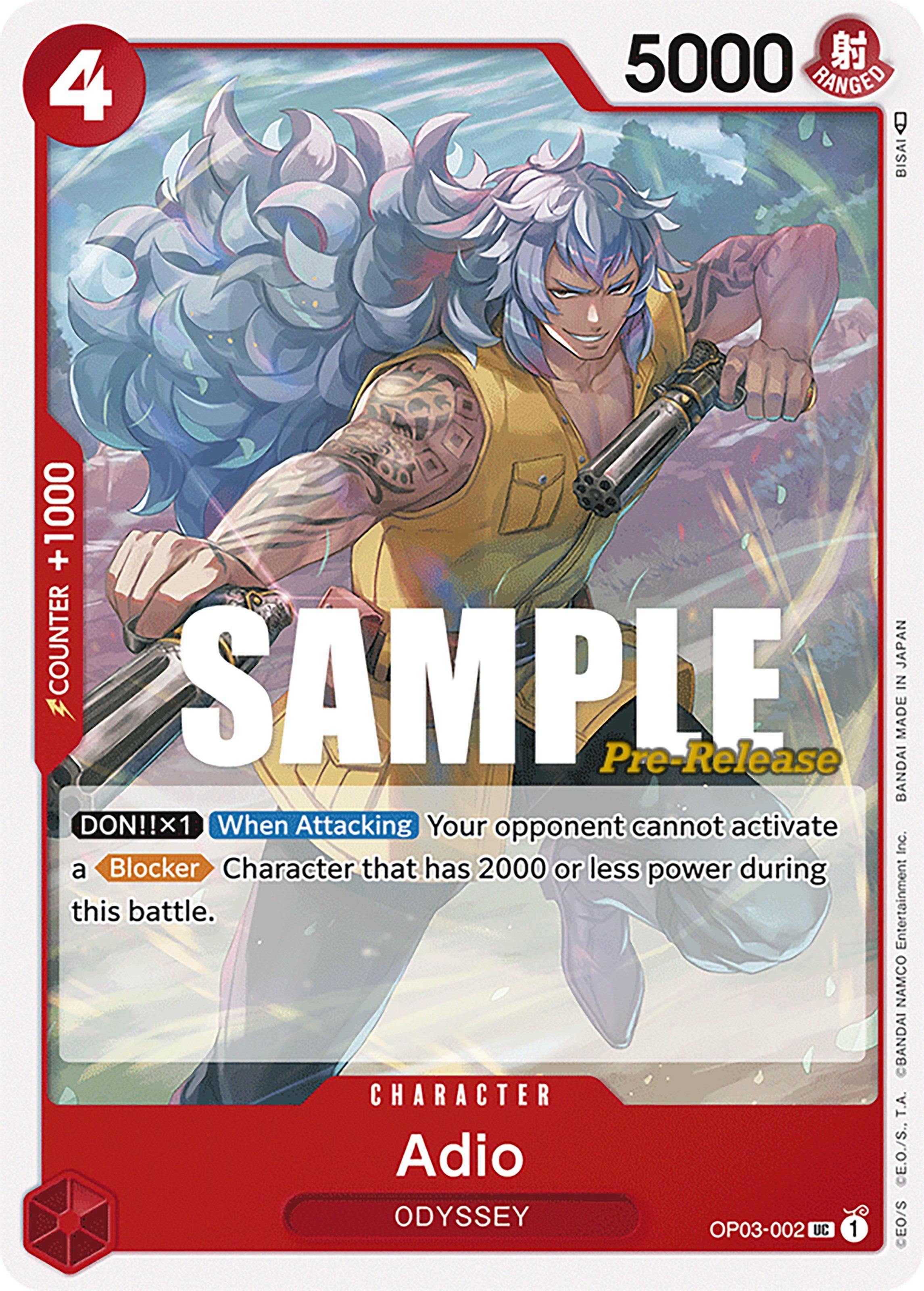 Adio [Pillars of Strength Pre-Release Cards] | Good Games Cannington