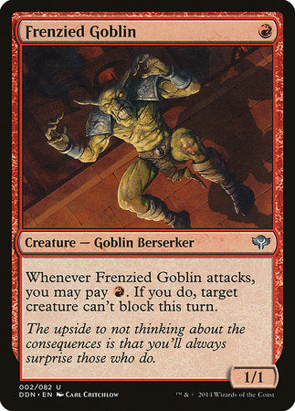 Frenzied Goblin [Duel Decks: Speed vs. Cunning] | Good Games Cannington