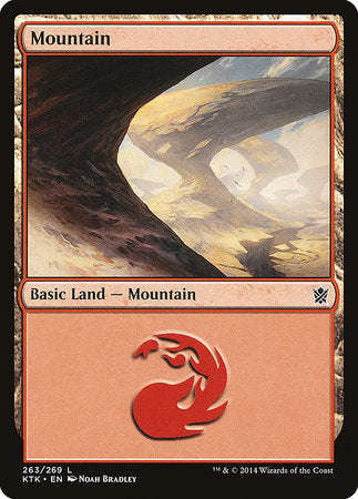 Mountain (263) [Khans of Tarkir] | Good Games Cannington