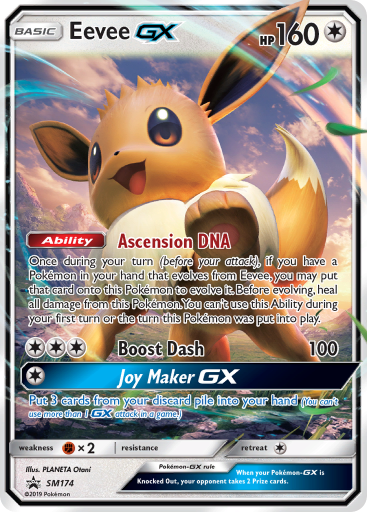 Eevee GX (SM174) [Sun & Moon: Black Star Promos] | Good Games Cannington