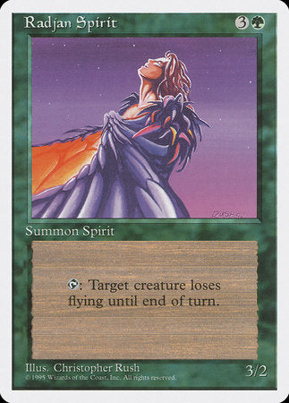 Radjan Spirit [Fourth Edition] | Good Games Cannington