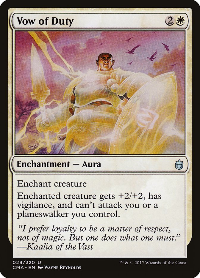 Vow of Duty [Commander Anthology] | Good Games Cannington