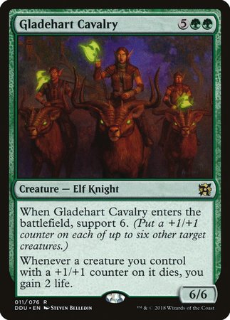 Gladehart Cavalry [Duel Decks: Elves vs. Inventors] | Good Games Cannington