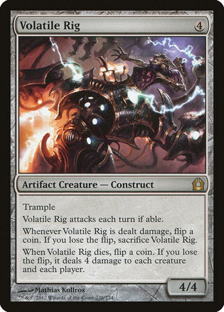 Volatile Rig [Return to Ravnica] | Good Games Cannington