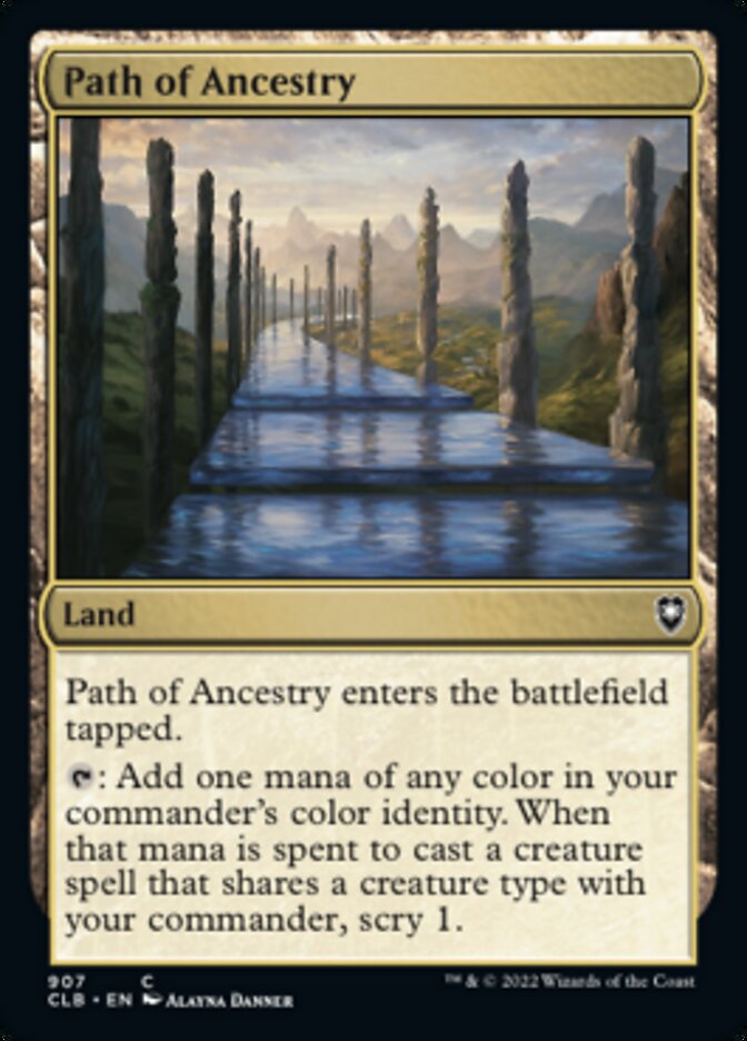 Path of Ancestry [Commander Legends: Battle for Baldur's Gate] | Good Games Cannington