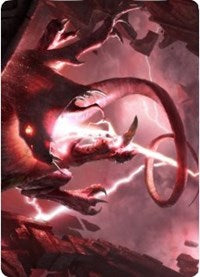 Thundering Rebuke Art Card [Zendikar Rising Art Series] | Good Games Cannington