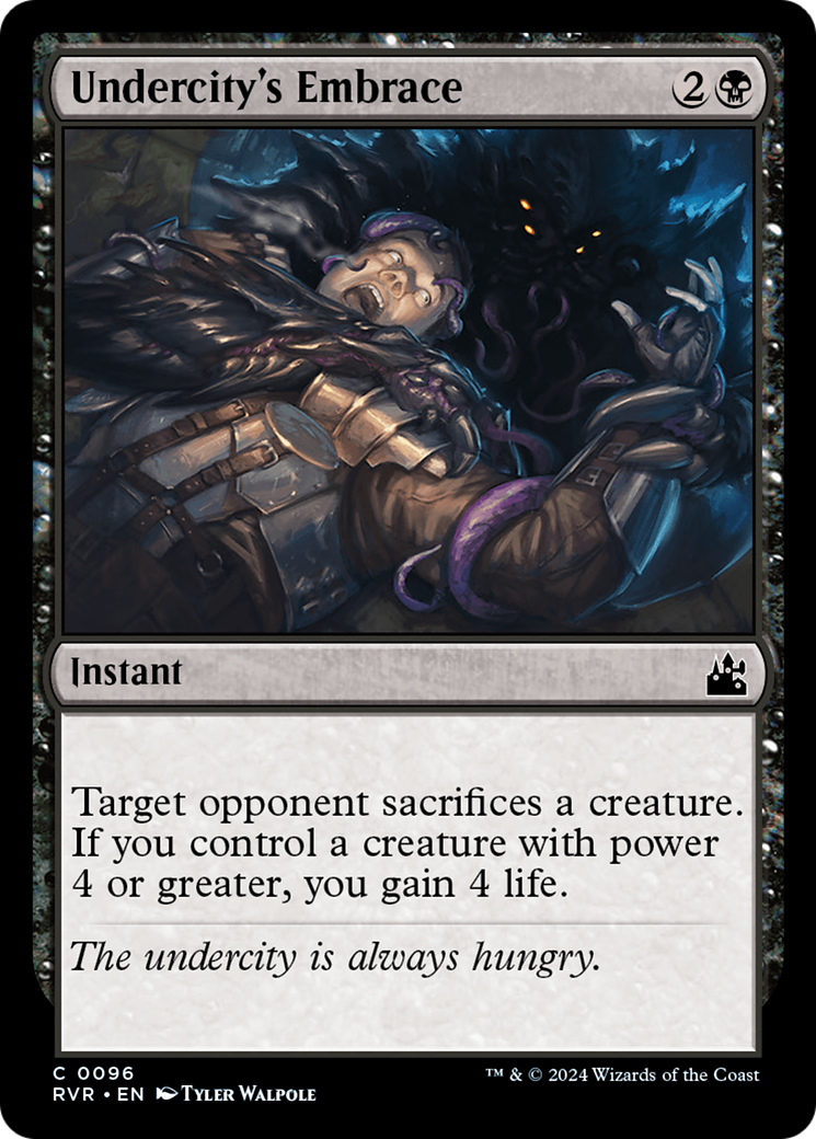 Undercity's Embrace [Ravnica Remastered] | Good Games Cannington