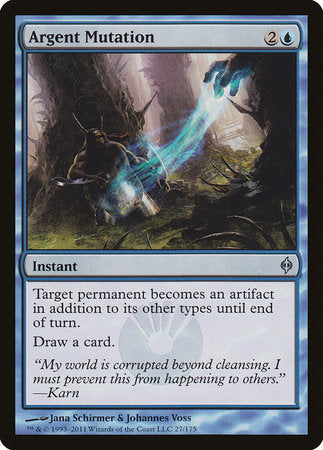 Argent Mutation [New Phyrexia] | Good Games Cannington