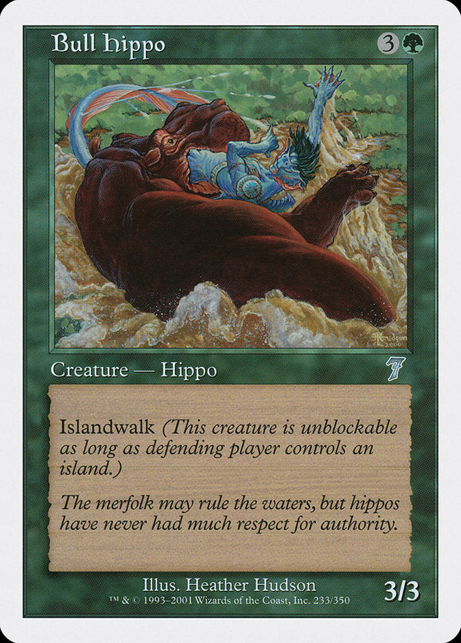 Bull Hippo [Seventh Edition] | Good Games Cannington