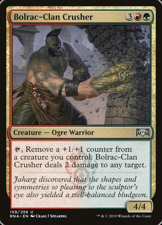Bolrac-Clan Crusher [Ravnica Allegiance] | Good Games Cannington
