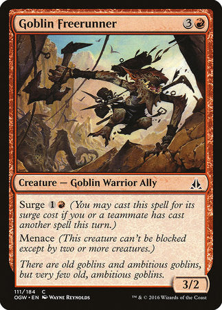 Goblin Freerunner [Oath of the Gatewatch] | Good Games Cannington