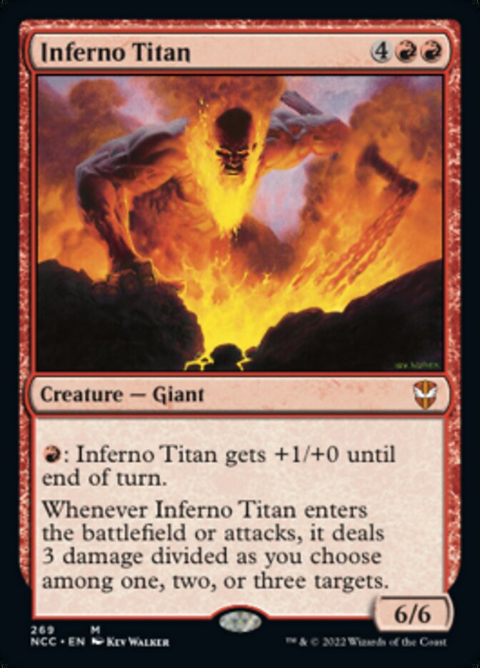 Inferno Titan [Streets of New Capenna Commander] | Good Games Cannington