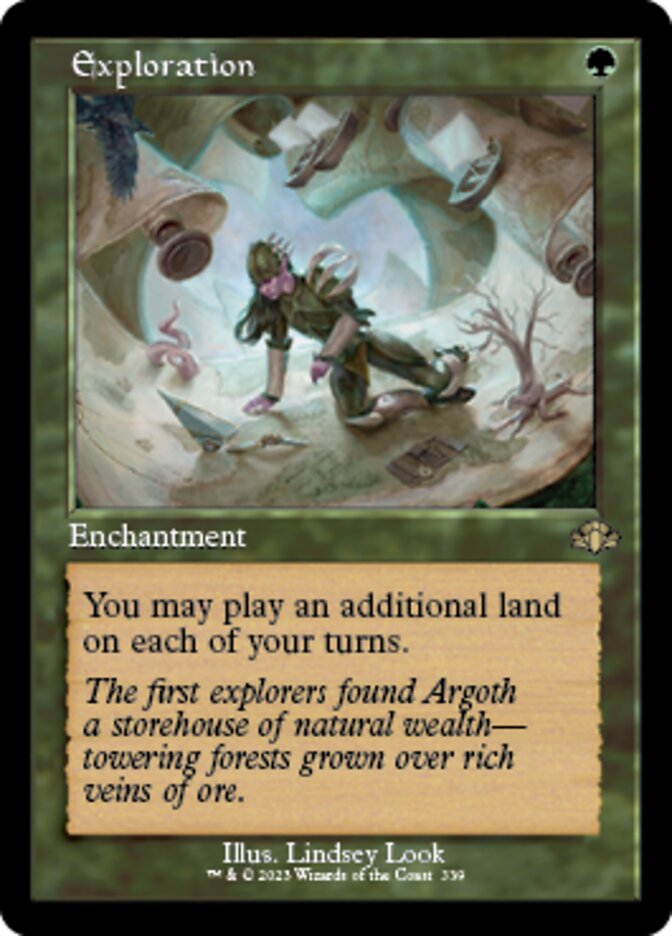 Exploration (Retro) [Dominaria Remastered] | Good Games Cannington