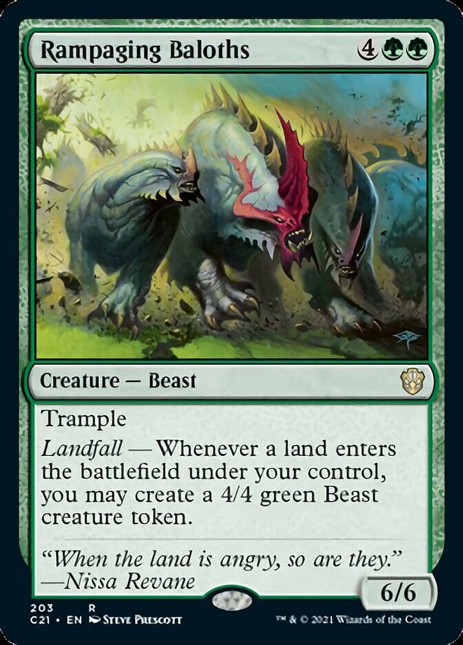 Rampaging Baloths [Commander 2021] | Good Games Cannington