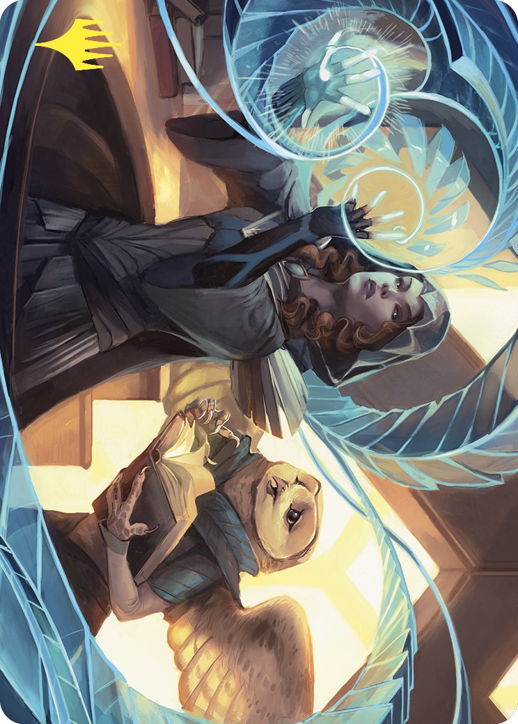 Personal Tutor Art Card (Gold-Stamped) [Commander Masters Art Series] | Good Games Cannington