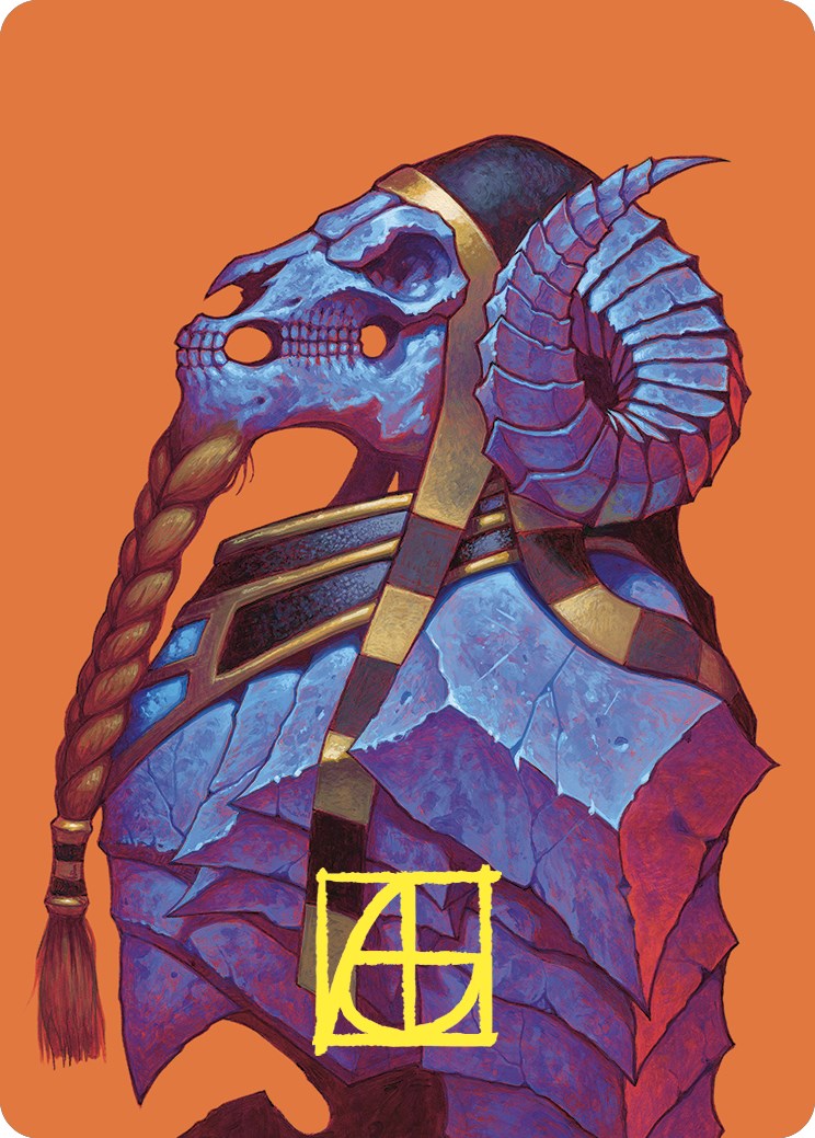 Neheb, the Eternal Art Card (Gold-Stamped Signature) [Commander Masters Art Series] | Good Games Cannington