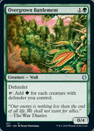 Overgrown Battlement [Jumpstart] | Good Games Cannington