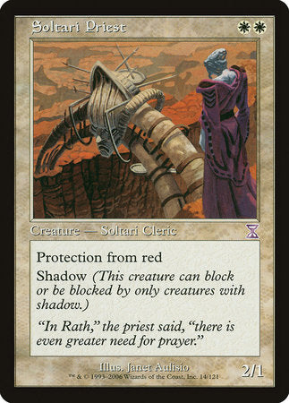Soltari Priest [Time Spiral Timeshifted] | Good Games Cannington