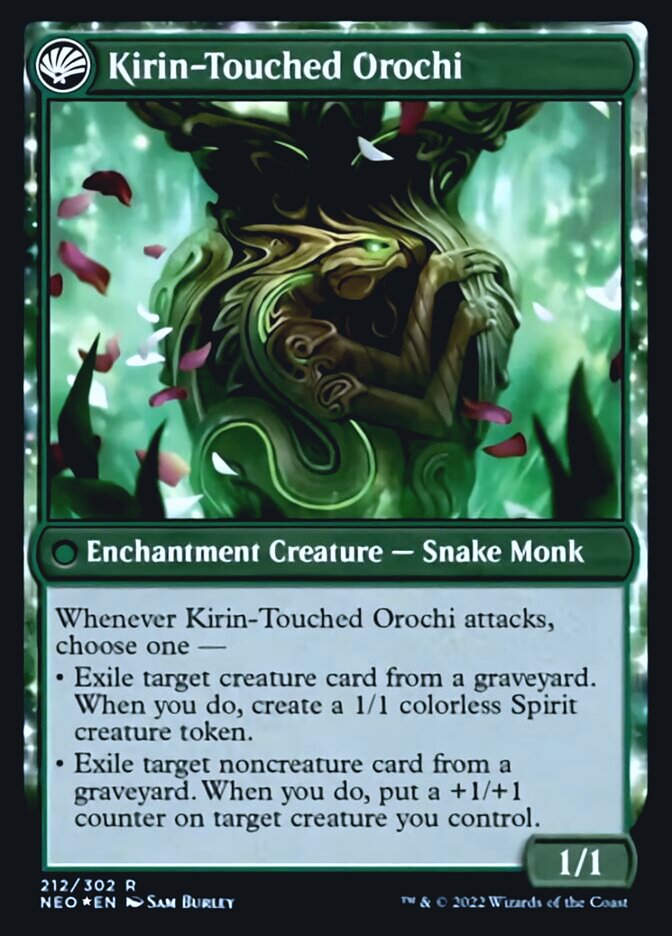 Teachings of the Kirin // Kirin-Touched Orochi [Kamigawa: Neon Dynasty Prerelease Promos] | Good Games Cannington