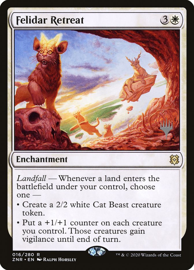 Felidar Retreat (Promo Pack) [Zendikar Rising Promos] | Good Games Cannington