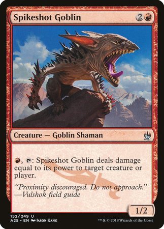 Spikeshot Goblin [Masters 25] | Good Games Cannington