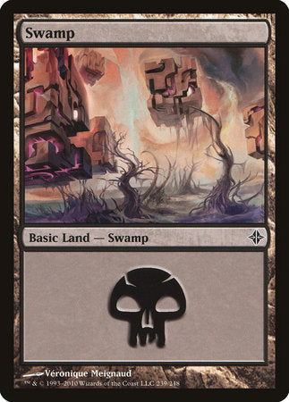 Swamp (239) [Rise of the Eldrazi] | Good Games Cannington