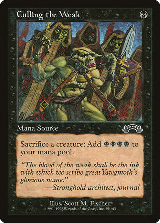 Culling the Weak [Exodus] | Good Games Cannington