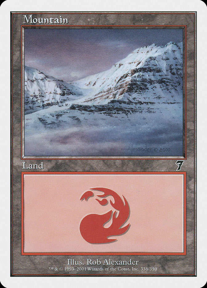 Mountain (338) [Seventh Edition] | Good Games Cannington