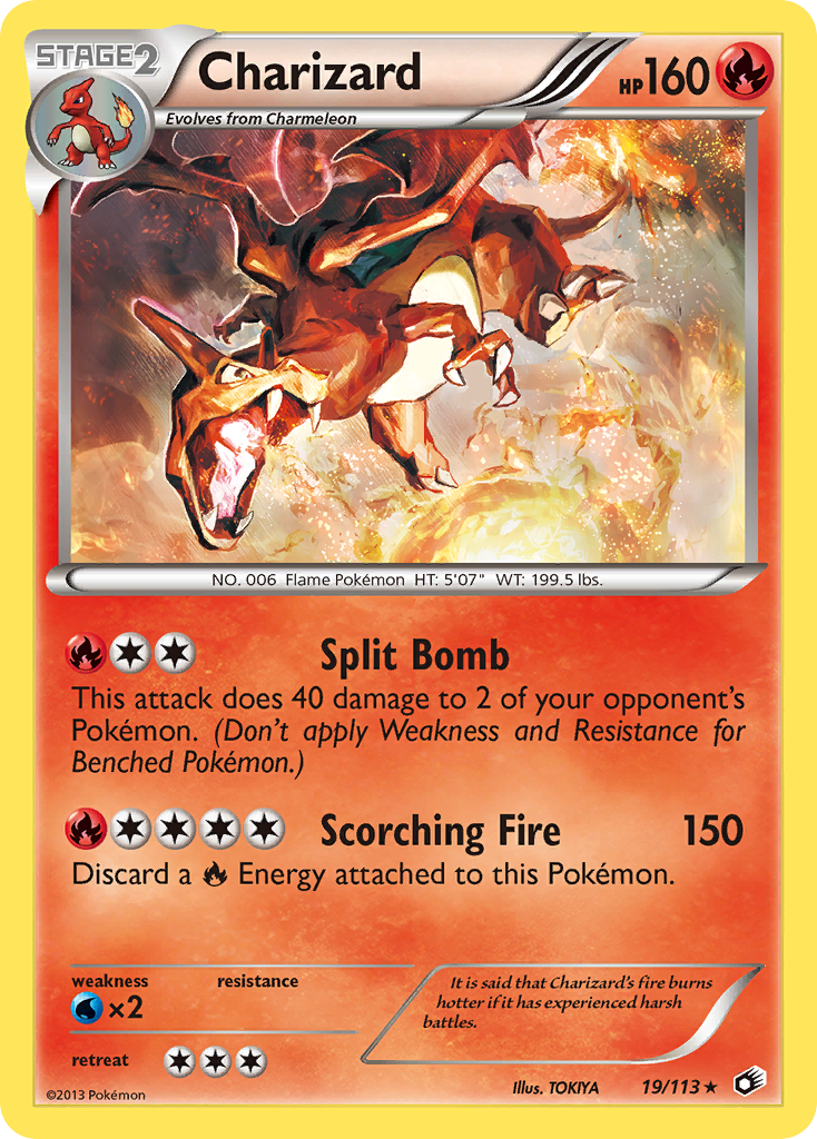 Charizard (19/113) [Black & White: Legendary Treasures] | Good Games Cannington