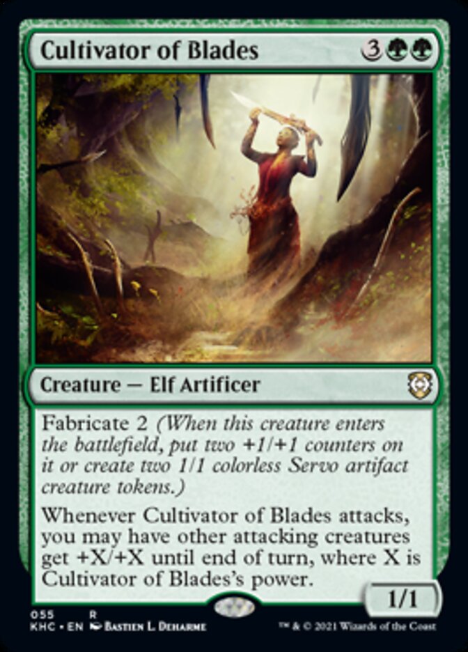 Cultivator of Blades [Kaldheim Commander] | Good Games Cannington