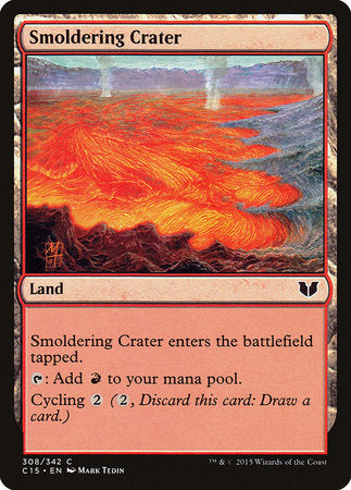 Smoldering Crater [Commander 2015] | Good Games Cannington