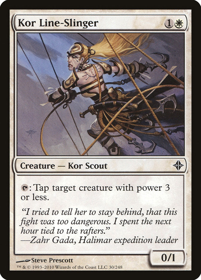 Kor Line-Slinger [Rise of the Eldrazi] | Good Games Cannington