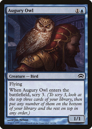 Augury Owl [Planechase 2012] | Good Games Cannington