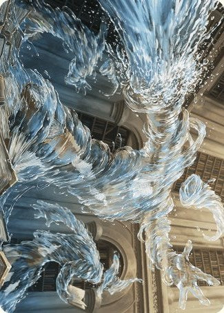 Splashy Spellcaster Art Card [Wilds of Eldraine Art Series] | Good Games Cannington