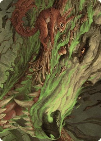 Leaping Ambush Art Card [Wilds of Eldraine Art Series] | Good Games Cannington