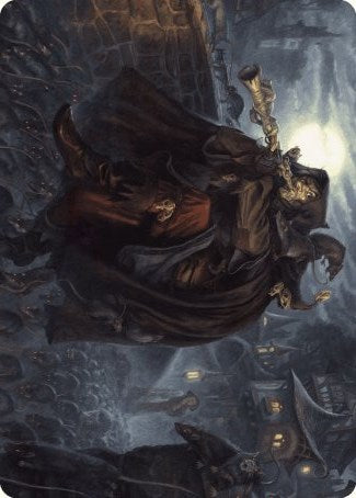 Totentanz, Swarm Piper Art Card [Wilds of Eldraine Art Series] | Good Games Cannington
