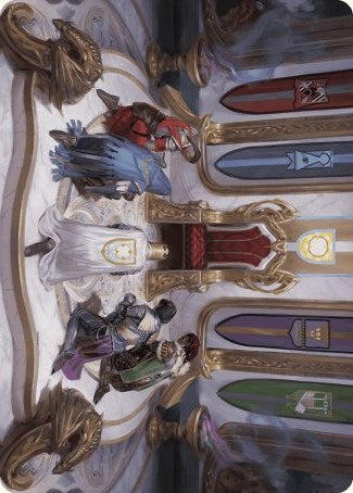 Throne of Eldraine Art Card [Wilds of Eldraine Art Series] | Good Games Cannington